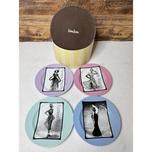 Neiman Marcus 95th Anniversary Fashion Plates Set Of 4 Original Box NEW VTG